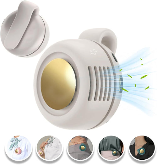 Silent Bladeless 360° Clip-On Fan