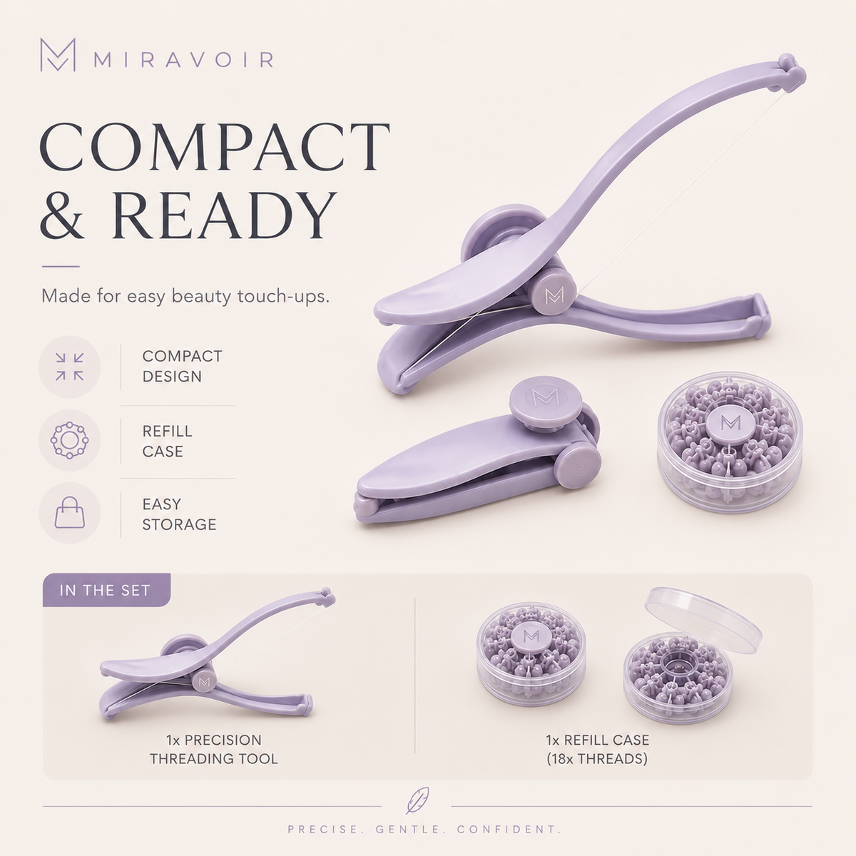 Miravoir precise Brow Threading Tool